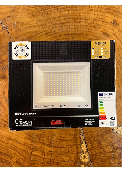 Opto Minisun 100w Beyaz Işık Led Projektör