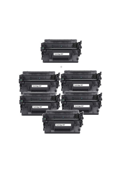 Canon Crg 057 5 + 1 Ekonomik Paket Uyumlu Toner Lbp223 Lbp226 Lbp228 Lbp233 Uyumlu Toner