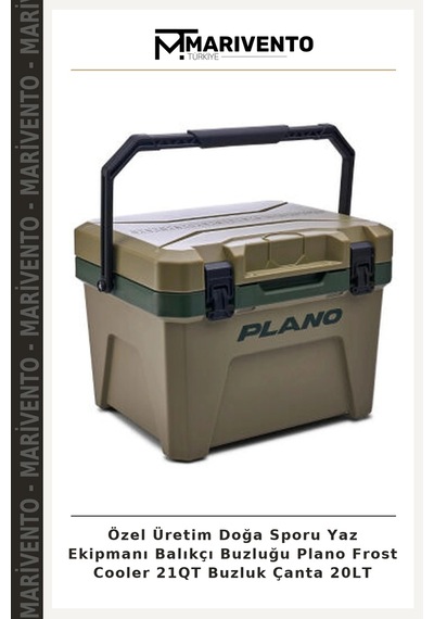 Özel Üretim Doğa Sporu Yaz Ekipmanı Balıkçı Buzluğu Plano Frost Cooler 21qt Buzluk Çanta 20lt Çok Renkli