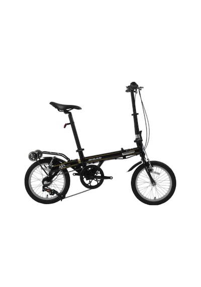 Bisan Fx3800 16 Jant Katlanır Bisiklet Siyah-sarı Siyah - Sarı