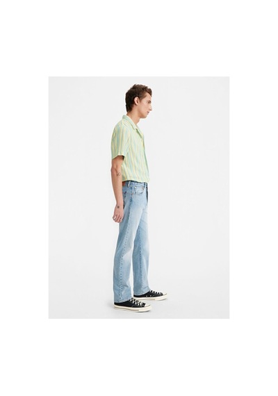 Levi's 501 Original Erkek Jean Pantolon - Stretch It Out Light Indigo - Worn In