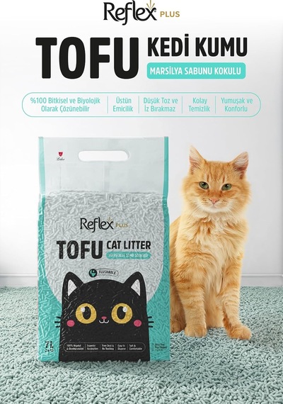 Plus Marsilya Sabunu Kokulu Tofu Kedi Kumu 7 Litre