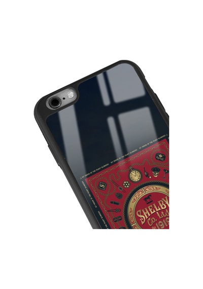 Apple Uyumlu iPhone 6 Plus - 6s Plus Peaky Blinders Shelby Co. Tasarımlı Glossy Telefon Kılıfı Çok Renkli