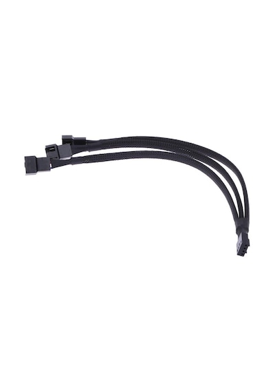 4 Pin Fan Çoklayıcı Y Pwm Çoklayıcı Splitter Kablosu 3 Pin 3 Port