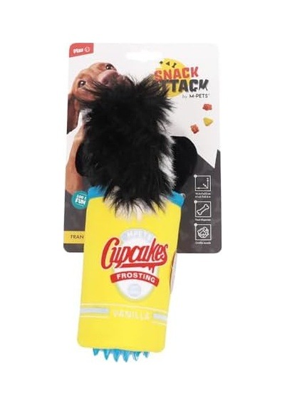 Fran Snack Attack Köpek Oyuncağı Açık Bej