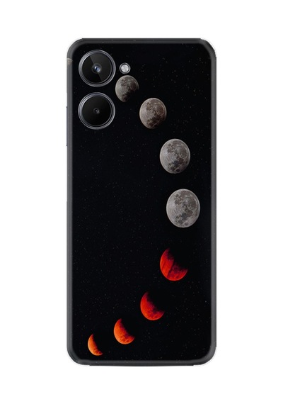 Realme 11 Pro Kılıf Resimli Desenli Silikon Platinium Series Mooons 1861