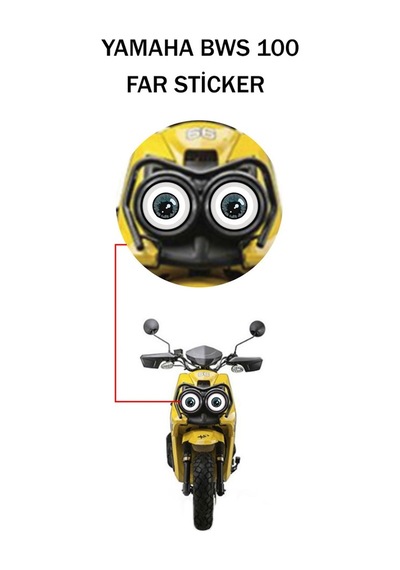 Yamaha Bws 100 Far Sticker N11.48197