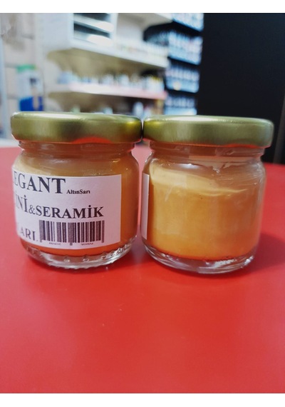 Artelegant Sır Altı Seramik Çini Boyası 40 G 8826-Altın Sarı