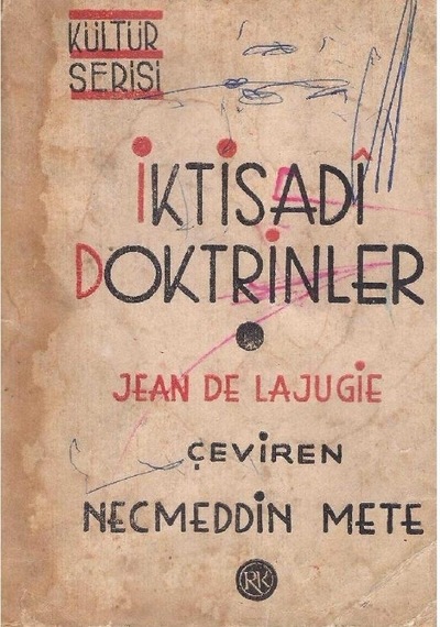 İktisadi Doktrinler - Jean De Lajugie 2.el