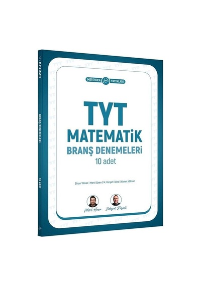 2027 Mert Hoca Yks Tyt Matematik 10 Deneme - Mert Güven Mert Hoca Yayınları