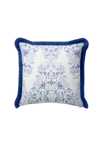 Çiçekli Vintage Floral Saçaklı Yastık Kılıfı - Romantik Bahar Mavi Lacivert Püsküllü Kırlent Kılıfı Kadim Yörünge Nova Çiçekli Vintage Floral Saçaklı Yastık Kılıfı - Romantik Bahar Mavi Lacivert Püsküllü Kırlent Kılıfı Kadim Yörünge Nova