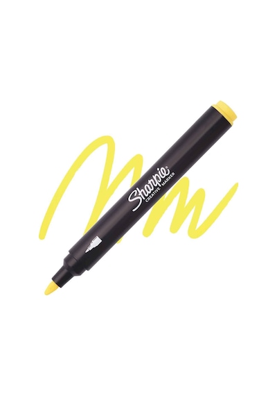 Sharpie Akrilik Markör Yuvarlak Uç Sarı 2218063 Diğer