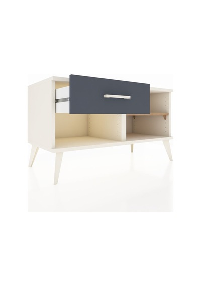 Hyperion Şifonyer Tek Raflı Tek Çekmeceli 88x44x48 Aytaşı-çam/antrasit Çam/antrasit