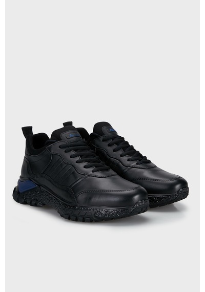 Marcomen Deri Sneaker Ayakkabı Erkek Ayakkabı 15223355s1 Siyah