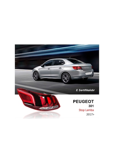 Stop Lamba Duysuz Sag Peugeot 301 P301 2013-2017 504629005