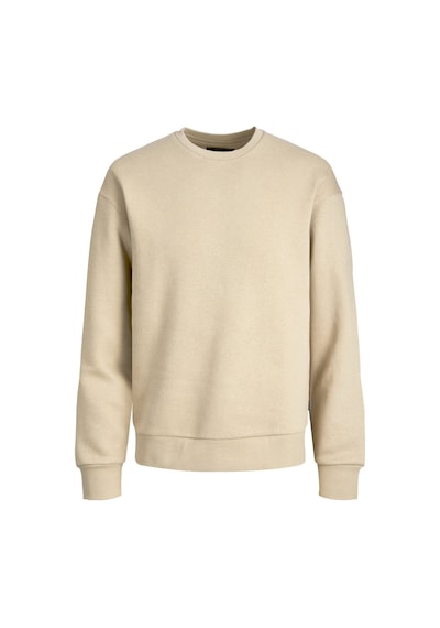 Jack & Jones Jjestar Basıc Sweatshirt 12208182 Bej