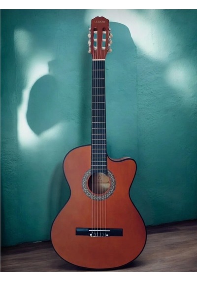 Ludorf Klasik Gitar Ry1967 Kahverengi Sap Ayarlı Klasik Gitar Taşıma Çantası-pena Seti-kapo Hediyeli