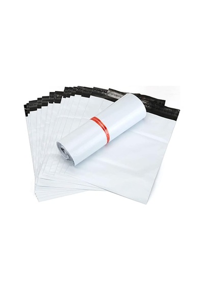 Cepsiz Kargo Poşeti 32 X 41+4 Cm 100 Adet Beyaz
