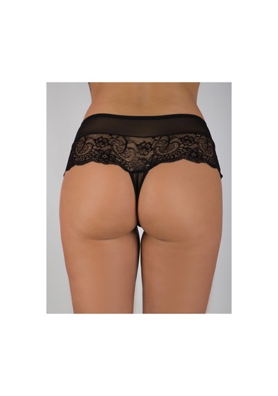 G-box Kadın Dantel Brazilian String 920 Siyah - 552032984 Siyah - 552032984 Siyah
