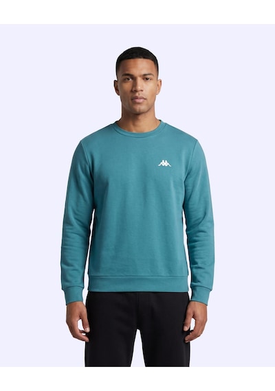 Kappa Tera Crewneck Erkek Yeşil Regular Sweatshirt