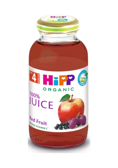 Organik Kırmızı Meyveli Elma Suyu 200 Ml