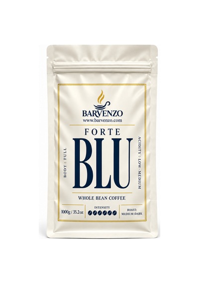 Barvenzo Forte Blu 1000 G Yoğun Karakter Nitelikli Kahve Filtre Kahve Makinesi