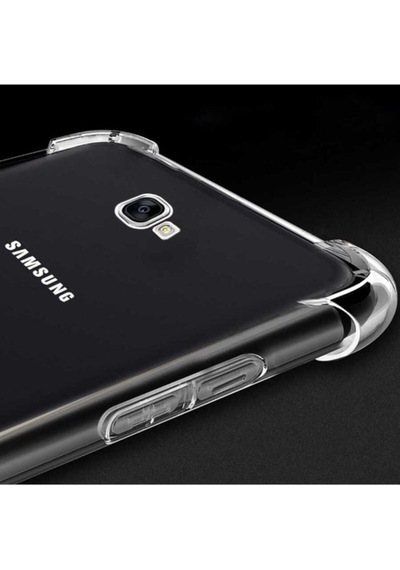 Samsung Uyumlu Galaxy J4 Plus Kılıf Zore Nitro Anti Shock Silikon Renksiz