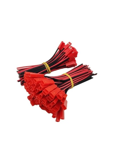 25 Adet 2 Pin 2.25mm Jst Kablo Erkek Dişi Takım 10cm