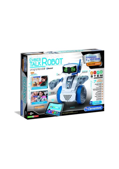 Mey İthalat 64447 Cyber Talk Robot - Robotik Laboratuvarı +8 Yaş