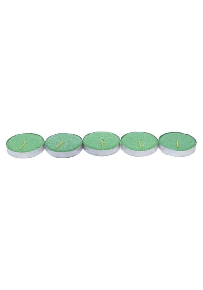 Tea Lights Yeşil Mum 5Ad