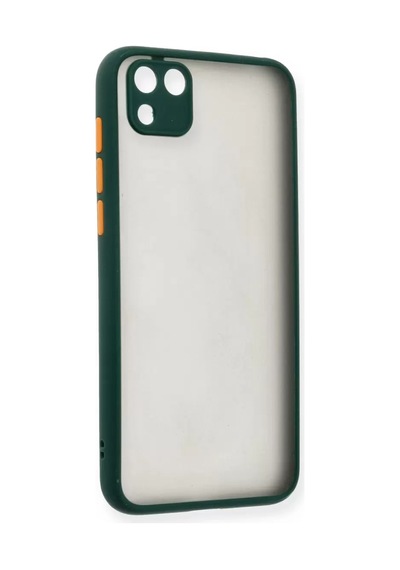 Newface Huawei Y5p Kılıf Montreal Silikon Kapak - Yeşil