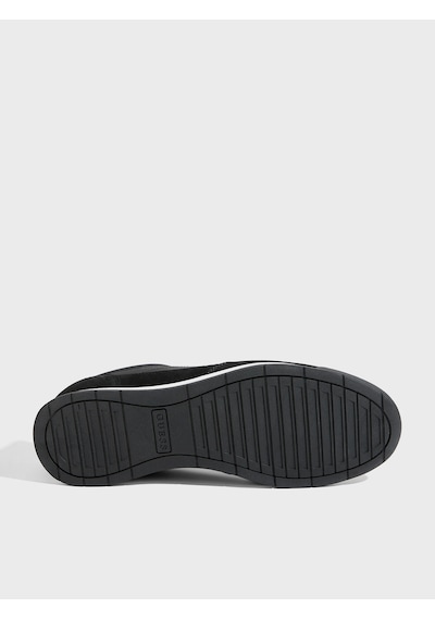 Guess Drean Deri Erkek Sneaker Ayakkabı Fmjdresue12 Siyah