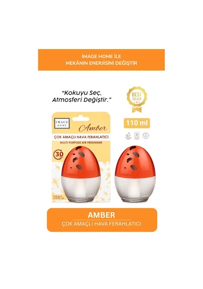 Image Home Küre Oda Kokusu Amber - 110 Ml