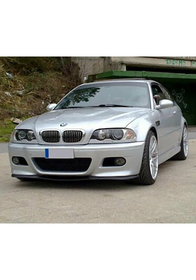 Bmw E46 M3 Ön Lip Mat Siyah Ön Tampon Lip