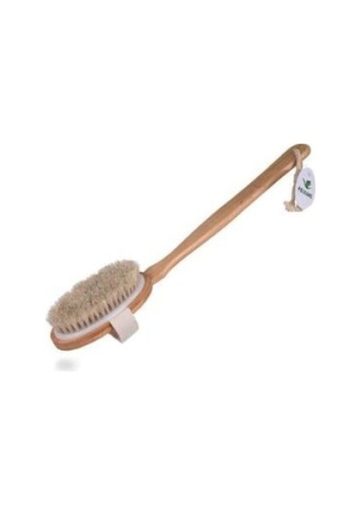 At Kılı Banyo Fırçası Saplı Kahverengi