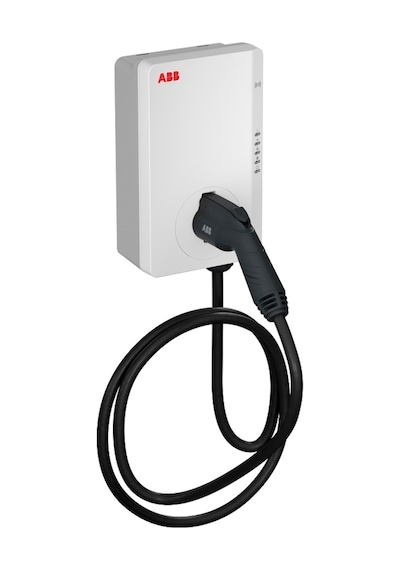 Abb Terra AC 22 KW Duvar Tipi Kablolu Elektrikli Araç Şarj İstasyonu