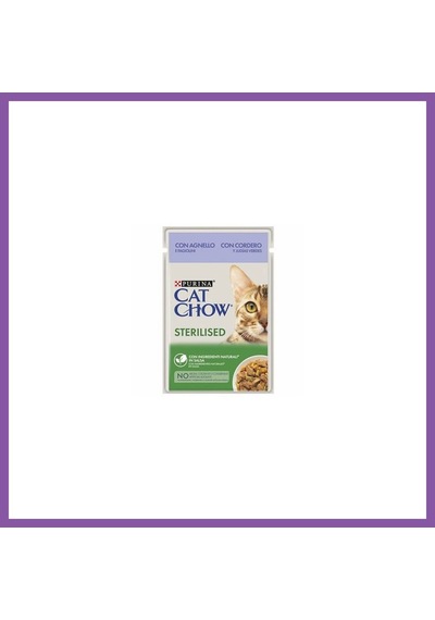 Cat Chow Sterilised Pouch Kuzulu Kısırlaştırılmış Kedi Konservesi 85 Gr Bzoshb
