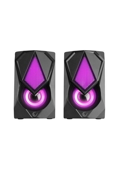 Lexroo Rms-g19 2.0 5 Watt Led Işıklı Siyah Multimedia Speaker