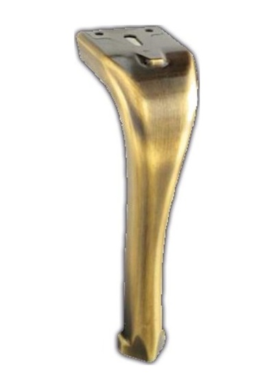 METAL DEKORATİF 16 CM ANTİK SARI  KOLTUK,KANEPE,MOBİLYA AYAĞI (4 ADET)