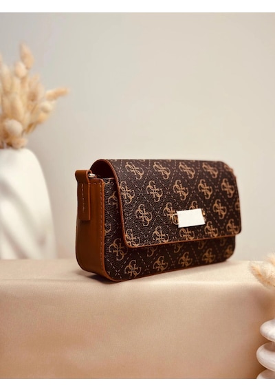Elora Atelier Mila Mini Koyu Kahve-taba Çanta Çok Renkli