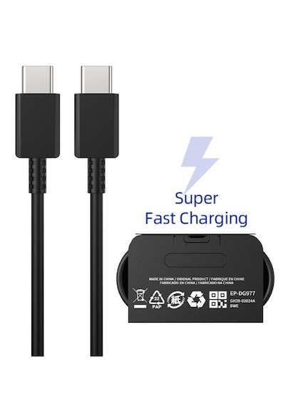 Samsung Uyumlu 25w Hızlı Type-c Usb-şarj Kablosu Type-c To Type-c