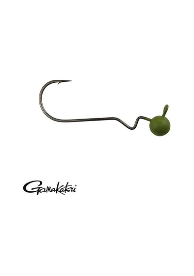 Gamakatsu Preda Gama 3.5g Skipgapshaky Jig Head Zoka G-pump 3/0
