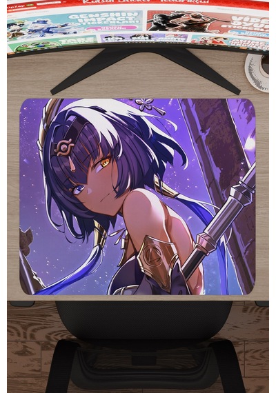 Candace Genshin Impact Anime Gacha V2 - 48x40 Xl Gaming Mouse Pad Fare Altlığı