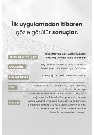 Matsu Extension 2’li Set | Şampuan + Saç Derisi Bakım Maskesi