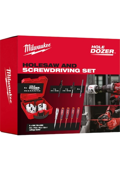 Milwaukee Hole Dozer Panç Ve Vde Tornavida Seti - 15 Parça 4932493568