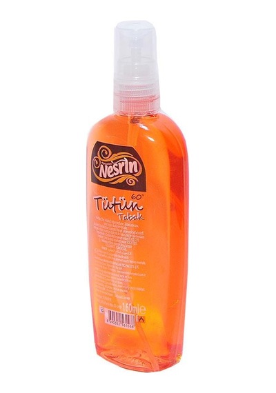 Nesrin 60 Derece Tütün Kolonyası Sprey Pet Şişe 160 ML