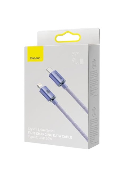 Baseus Crystal Shine 20w Type-c To Lightning Kablo 1.2m-mor Standart