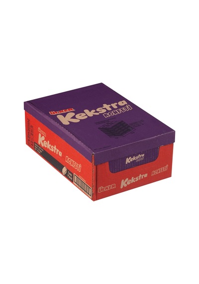 Ülker Kekstra Konfeti 24x38 G Kakaolu Atıştırmalık Kek 2'li Ekonomik Paket - 2 Adet Tarı