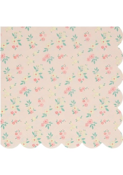 Meri Meri - Vintage Ditsy Peçete - L - 16 Adet
