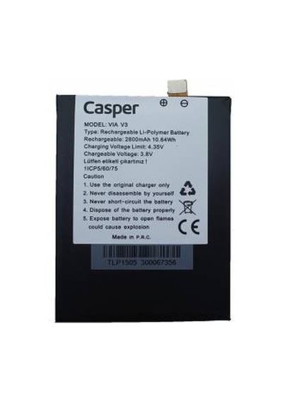Casper Via V3 Batarya Pil +